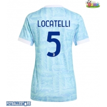 Juventus Manuel Locatelli #5 Bortedrakt Dame 2025-26 Kortermet